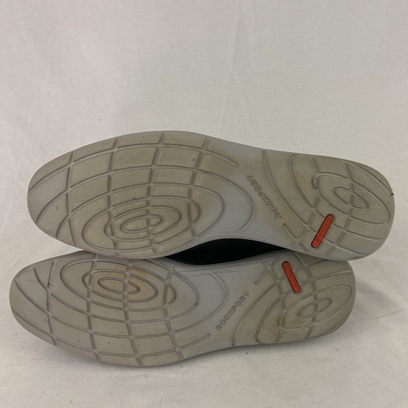 Rockport Tru Tech Leather Black Chukka Boots Size 11.5 - Picture 5 of 7